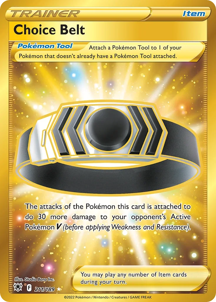 211/189 from Astral Radiance Gold Secret Rare Trainer Card