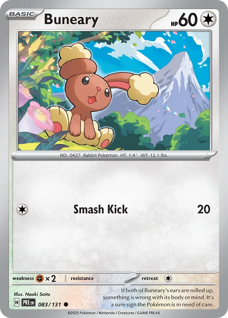 083/131 from Prismatic Evolutions Card List Common Pokemon Card