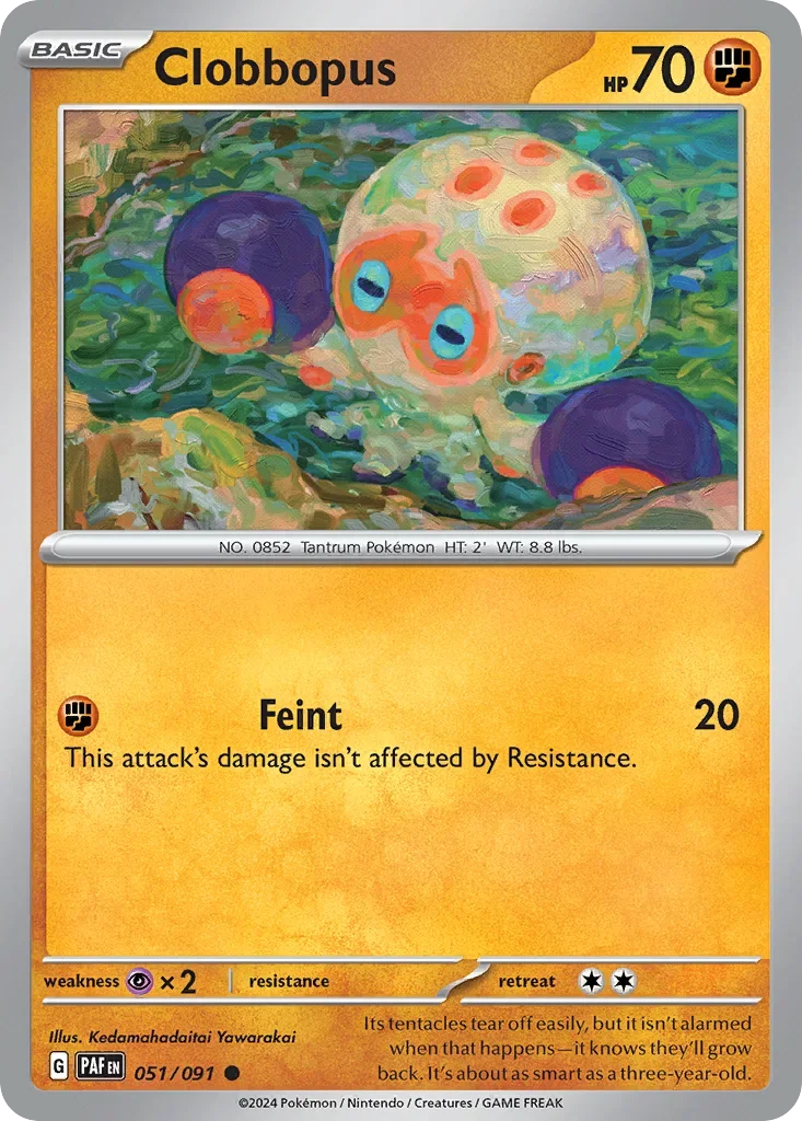 051/091 from Paldean Fates Common Pokemon Card