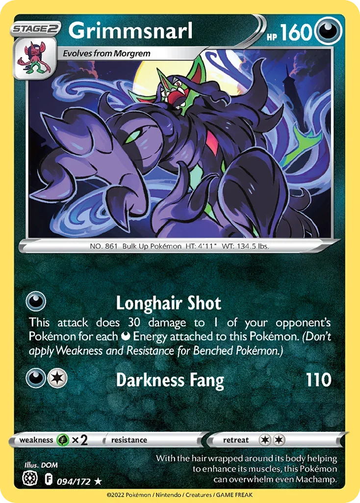 094/172 from Brilliant Stars Rare Pokemon Card