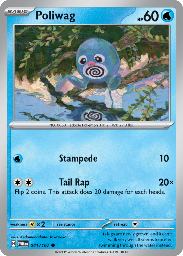 041/167 from Twilight Masquerade Card List Common Pokemon Card
