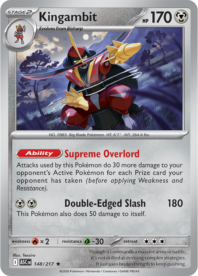148/217 from Ascended Heroes Rare