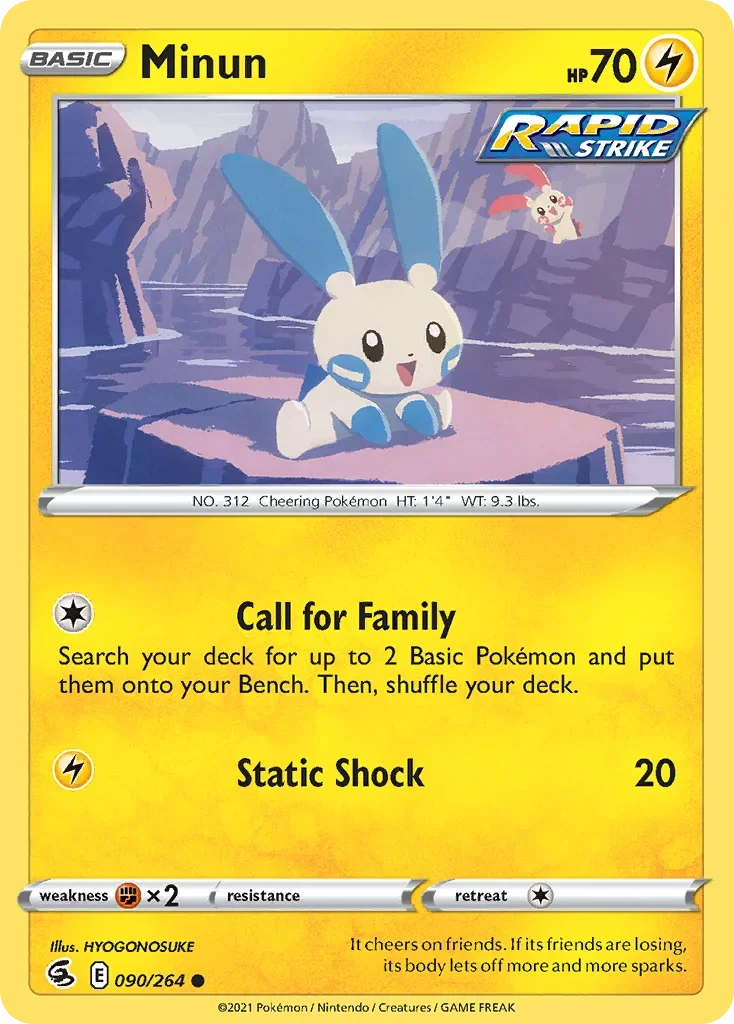 090/264 from Fusion Strike Common Pokemon Card
