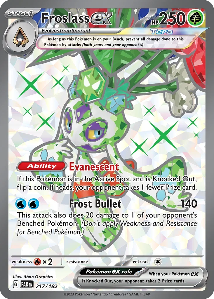 217/182 from Paradox Rift Ultra Rare Pokemon Card