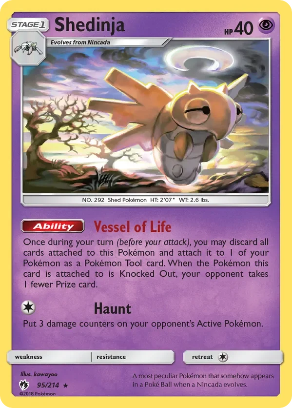95/214 from Lost Thunder Rare Pokemon Card