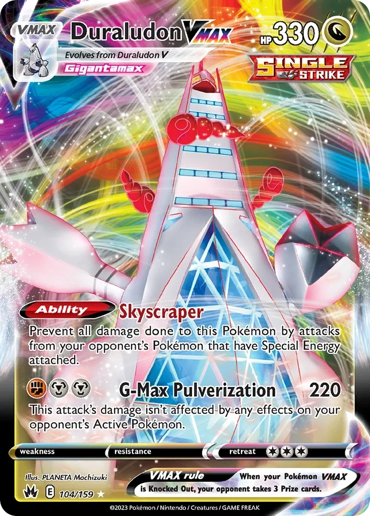 104/159 from Crown Zenith Ultra Rare Pokemon Card