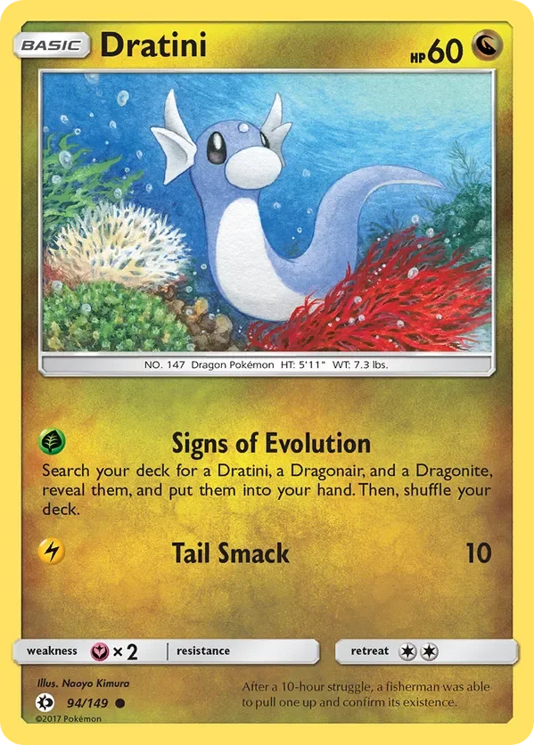 94/149 from Sun & Moon Base Common Pokemon Card