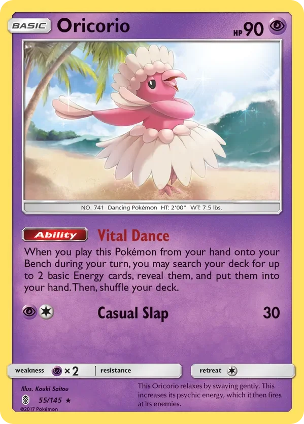 55/145 from Guardians Rising Rare Pokemon Card