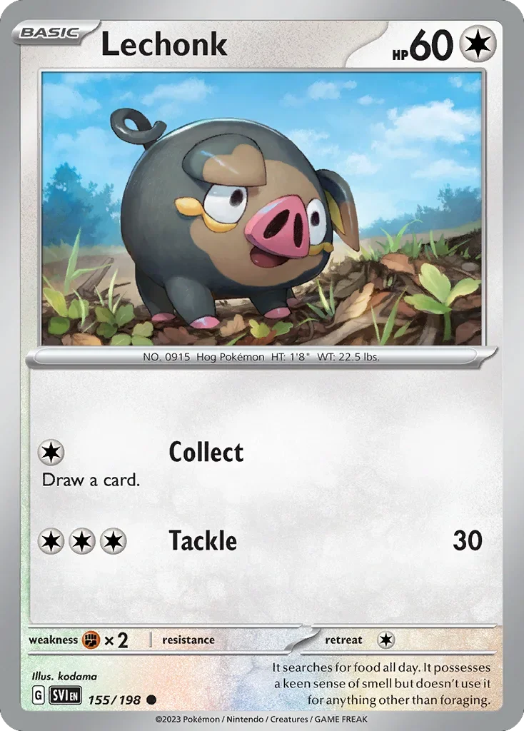 155/198 from Scarlet & Violet Common Pokemon Card