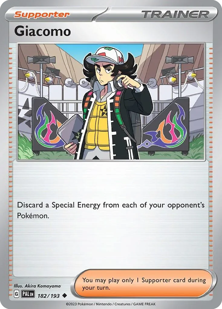 182/193 from Paldea Evolved Uncommon Pokemon Card