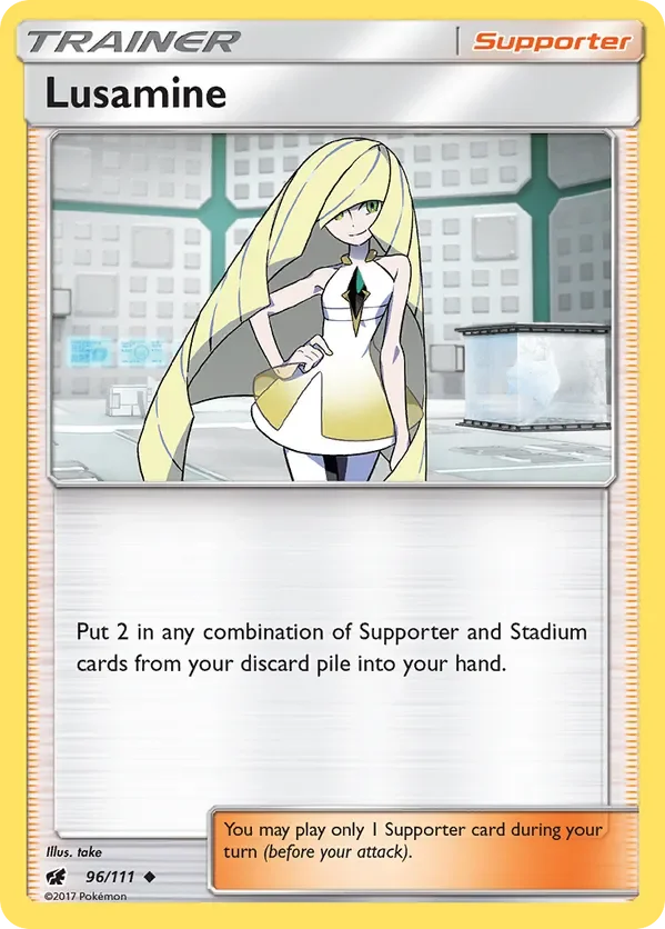 96/111 from Crimson Invasion Uncommon Trainer Card