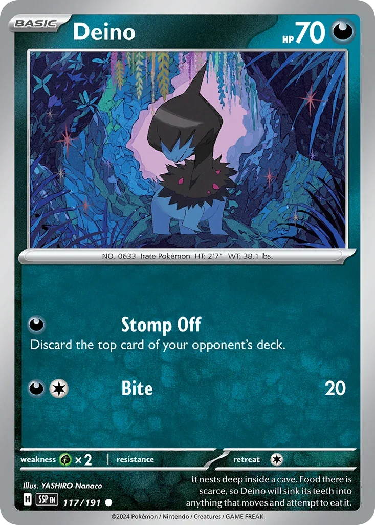 117/191 from Surging Sparks Card List Common Pokemon Card