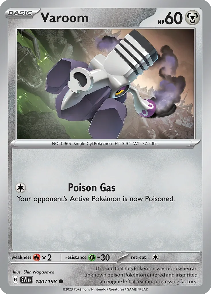 140/198 from Scarlet & Violet Common Pokemon Card