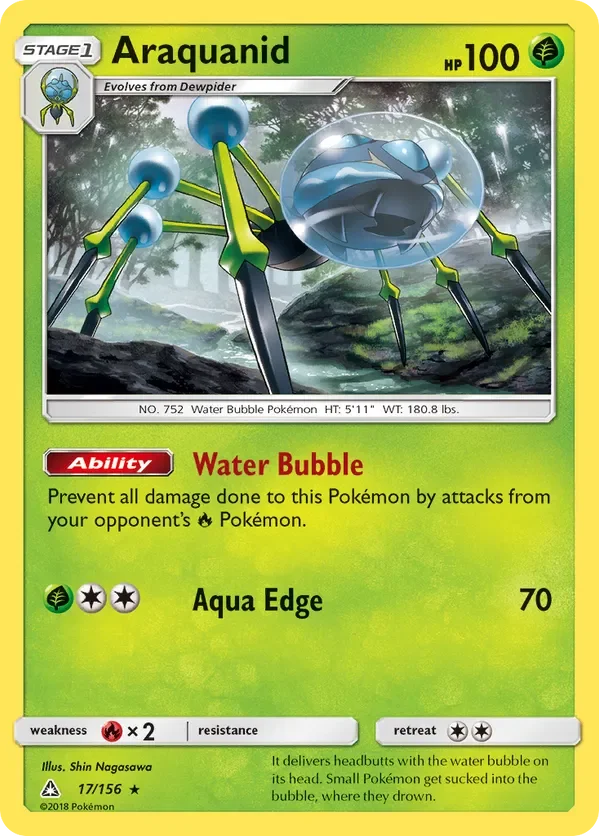 17/156 from Ultra Prism Rare Pokemon Card