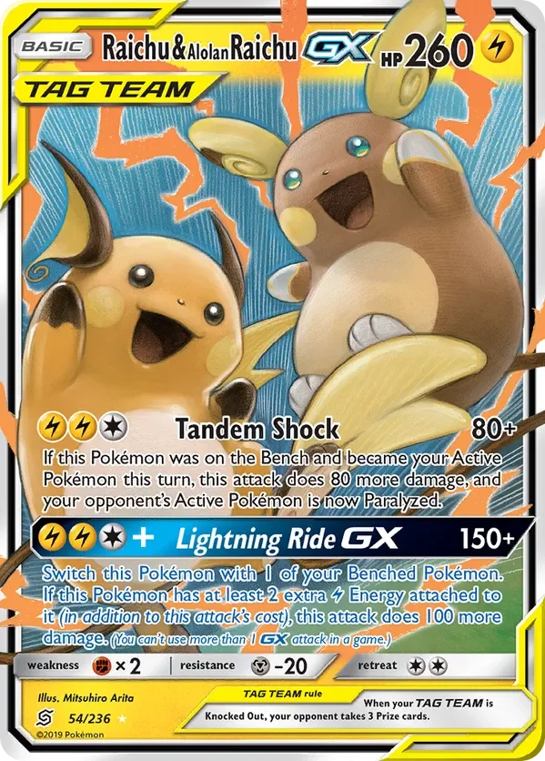 54/236 from Unified Minds Ultra Rare Pokemon Card
