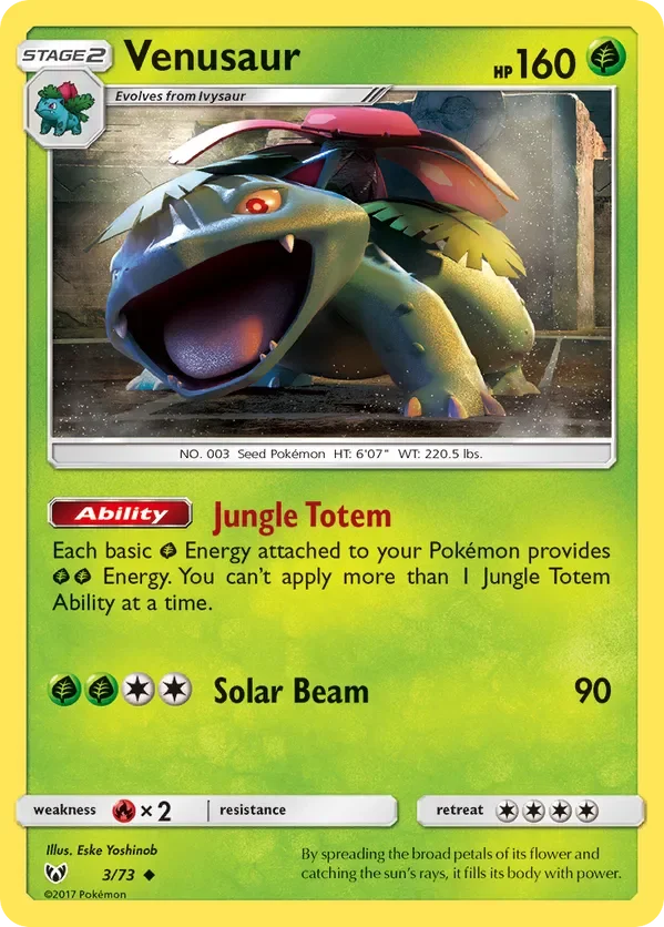 3/73 from Shining Legends Uncommon Pokemon Card