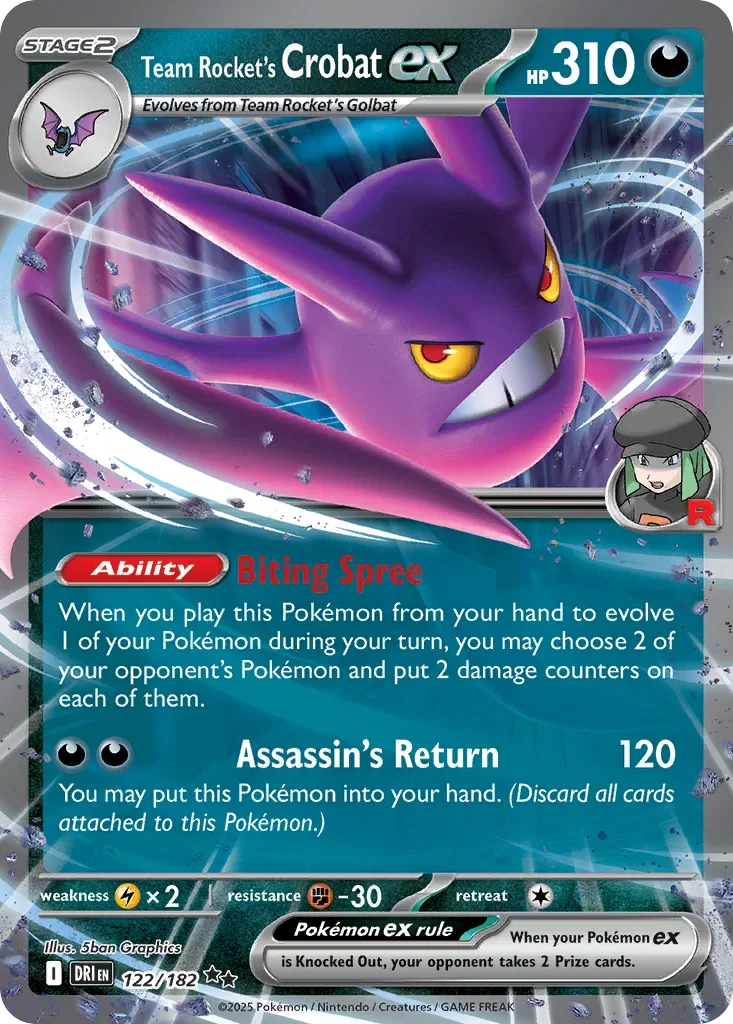 122/182 from Destined Rivals Double Rare Pokemon Card