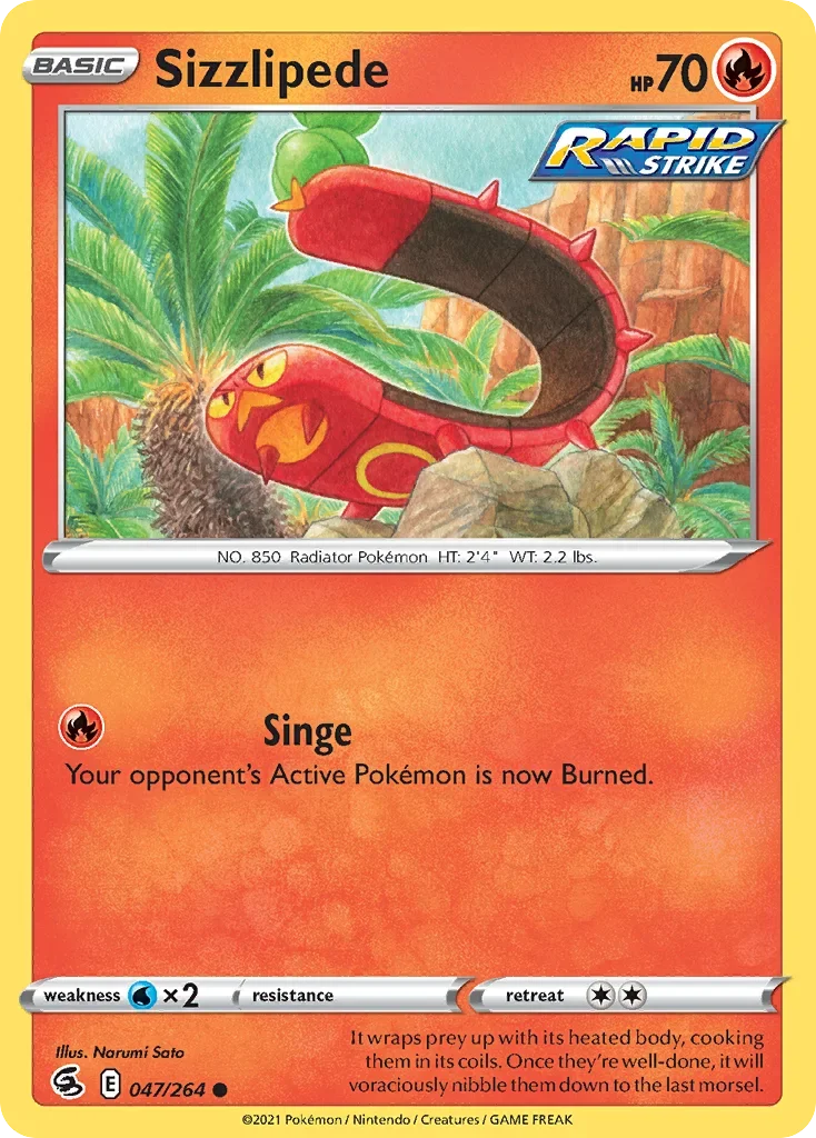 047/264 from Fusion Strike Common Pokemon Card