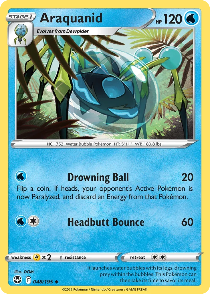 048/195 from Silver Tempest Uncommon Pokemon Card