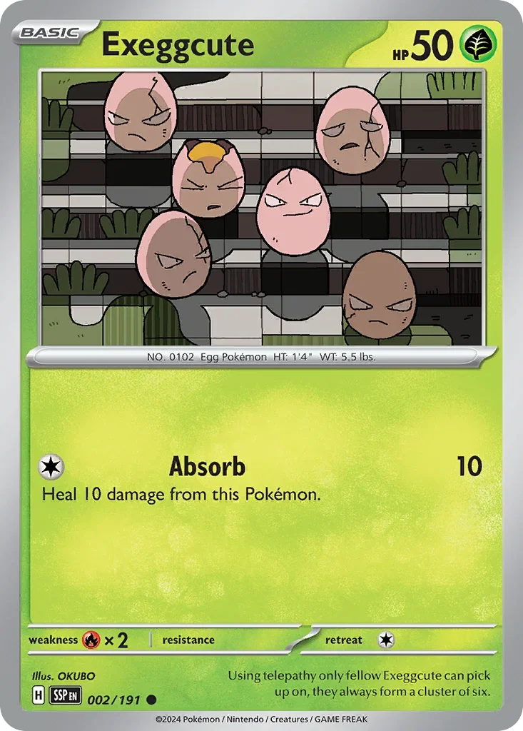 002/191 from Surging Sparks Card List Common Pokemon Card