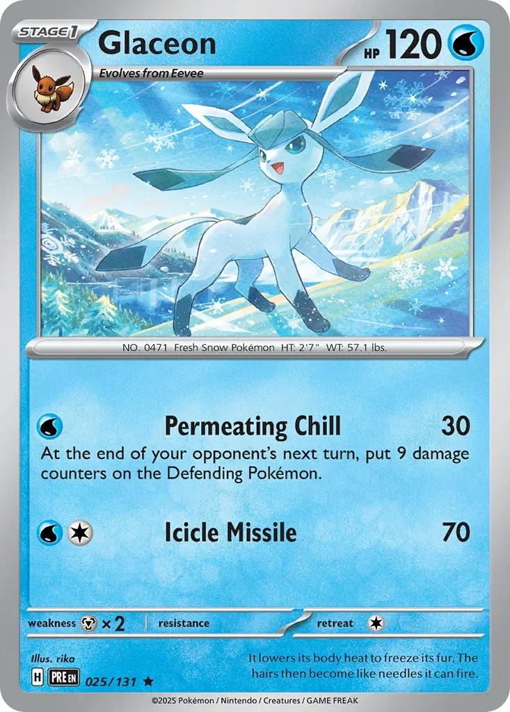 025/131 from Prismatic Evolutions Card List Rare Pokemon Card
