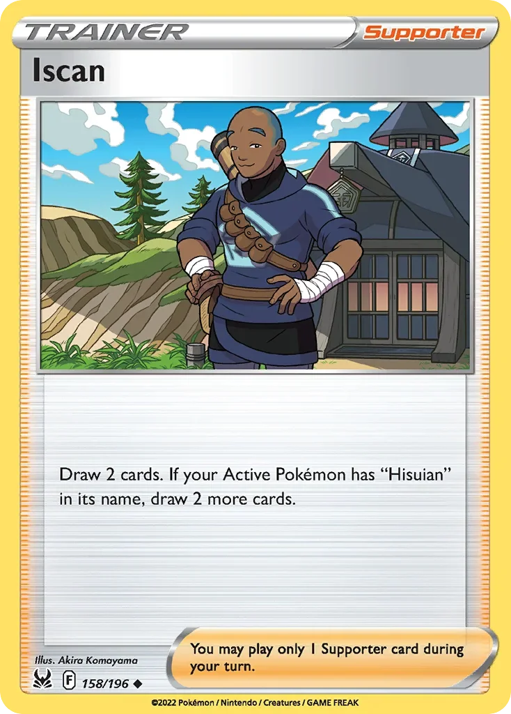 158/196 from Lost Origin Uncommon Pokemon Card