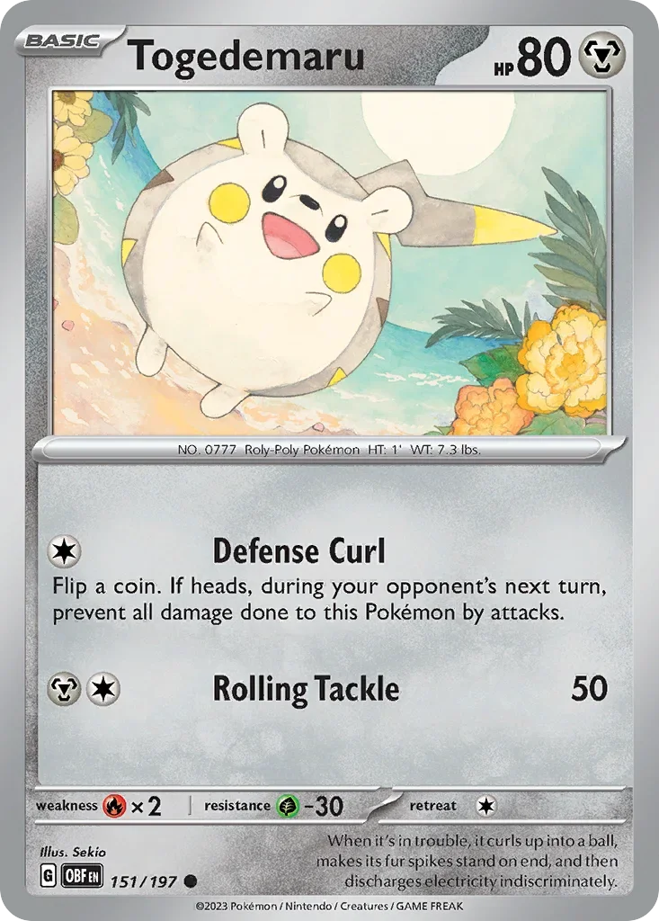 151/197 from Obsidian Flames Common Pokemon Card