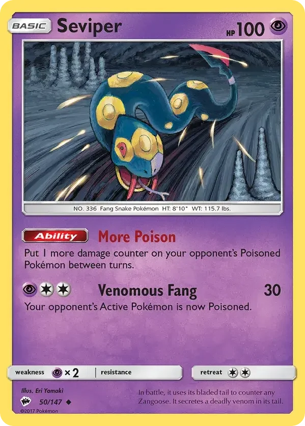 50/147 from Burning Shadows Uncommon Pokemon Card