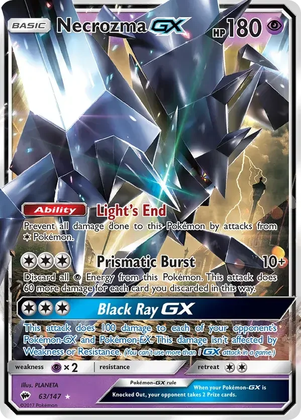 063/147 from Burning Shadows Ultra Rare Pokemon Card