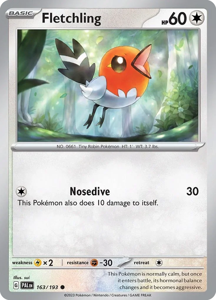 163/193 from Paldea Evolved Common Pokemon Card