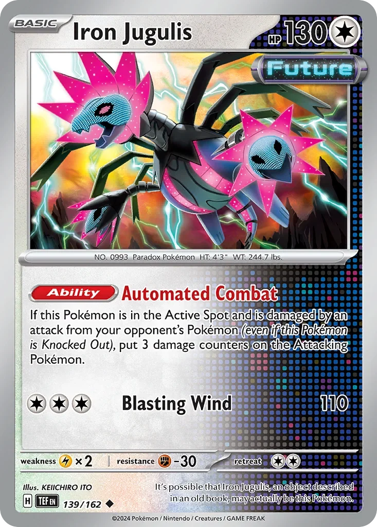 139/162 from Temporal Forces Uncommon Pokemon Card