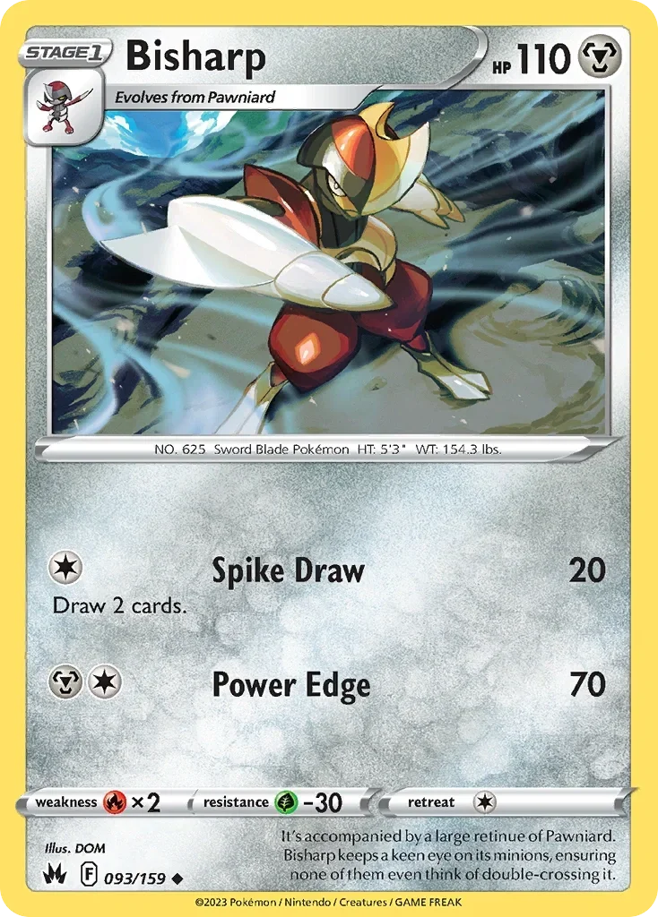 093/159 from Crown Zenith Uncommon Pokemon Card