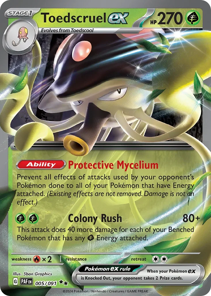 005/091 from Paldean Fates Double Rare Pokemon Card
