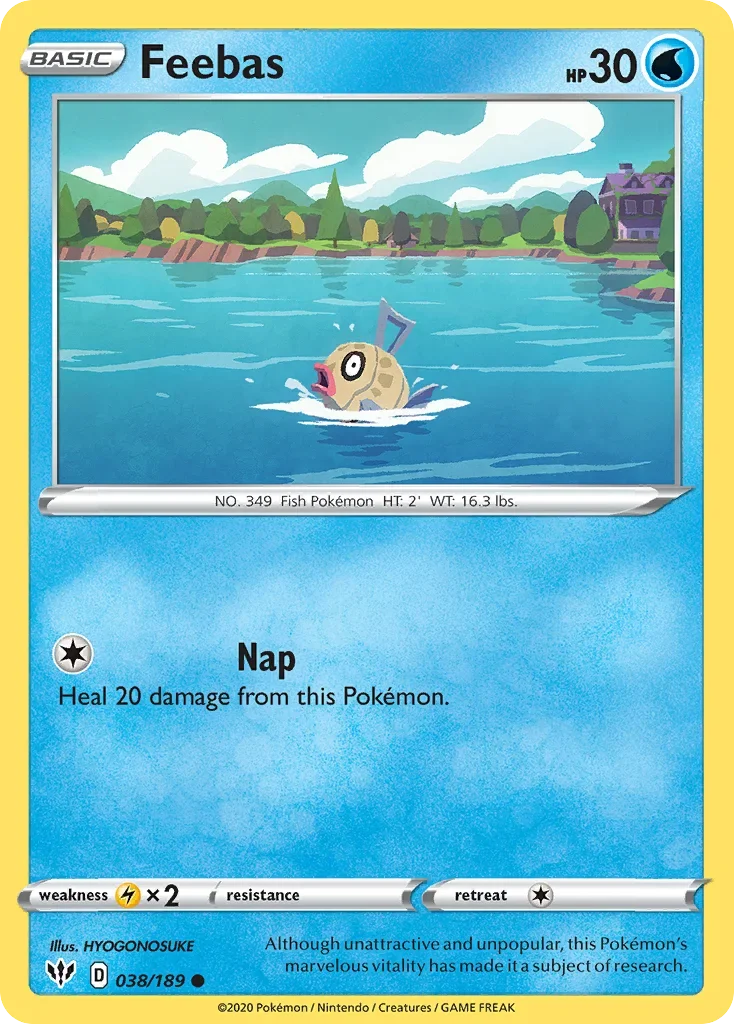 038/189 from Darkness Ablaze Common Pokemon Card