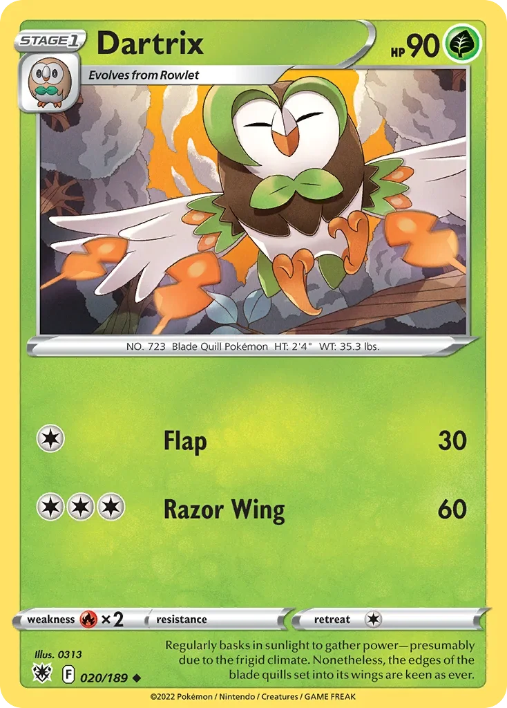 020/189 from Astral Radiance Uncommon Pokemon Card