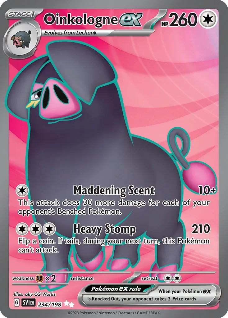 234/198 from Scarlet & Violet Ultra Rare Pokemon Card