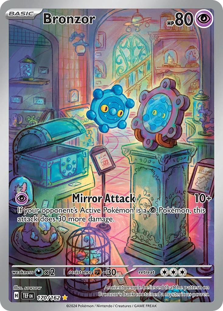 170/162 from Temporal Forces Illustration Rare Pokemon Card