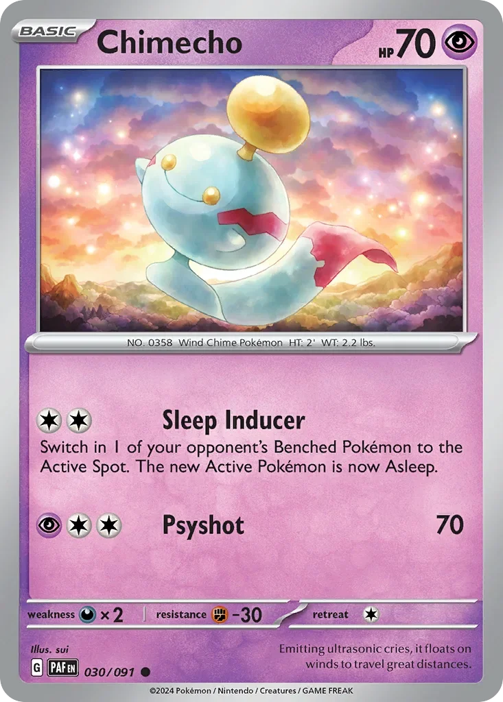 030/091 from Paldean Fates Common Pokemon Card