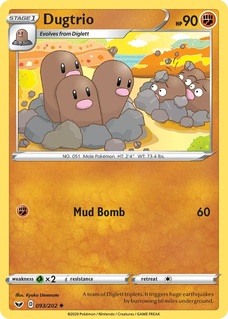 093/202 from Sword & Shield Uncommon Pokemon Card