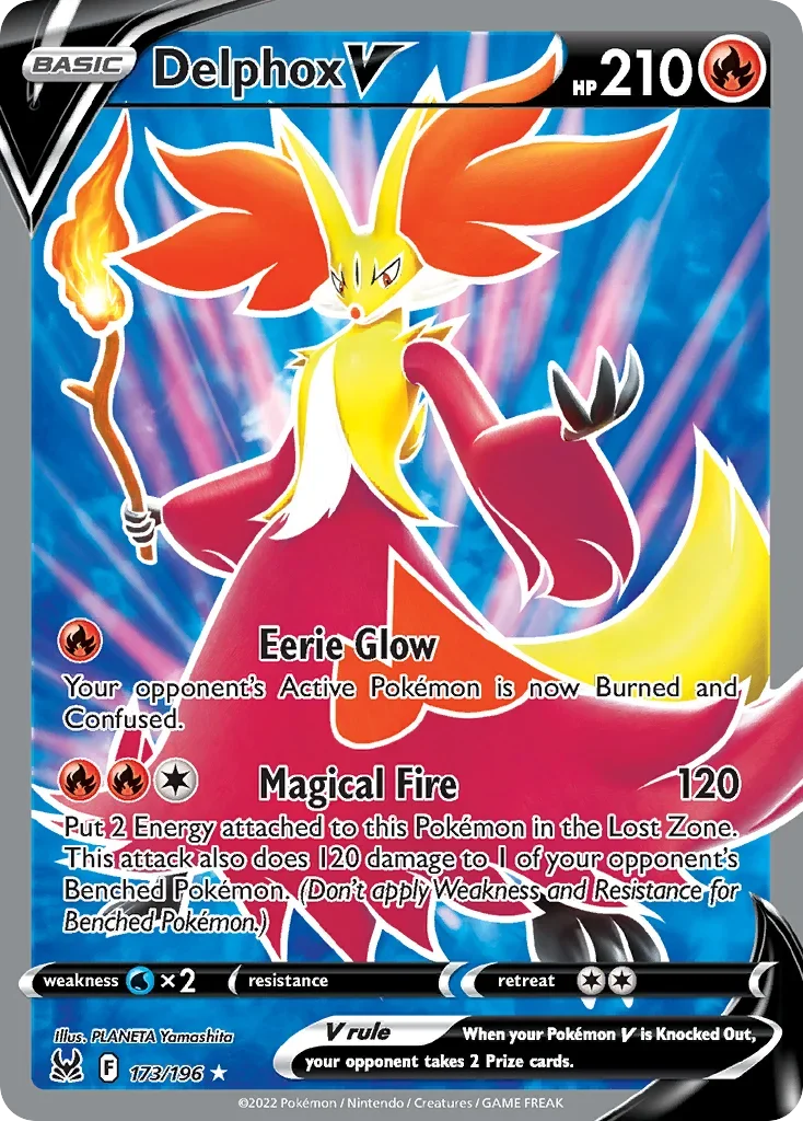 173/196 from Lost Origin Ultra Rare Pokemon Card