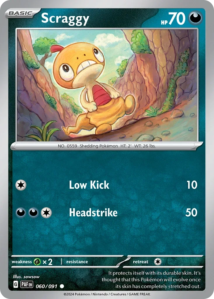 060/091 from Paldean Fates Common Pokemon Card