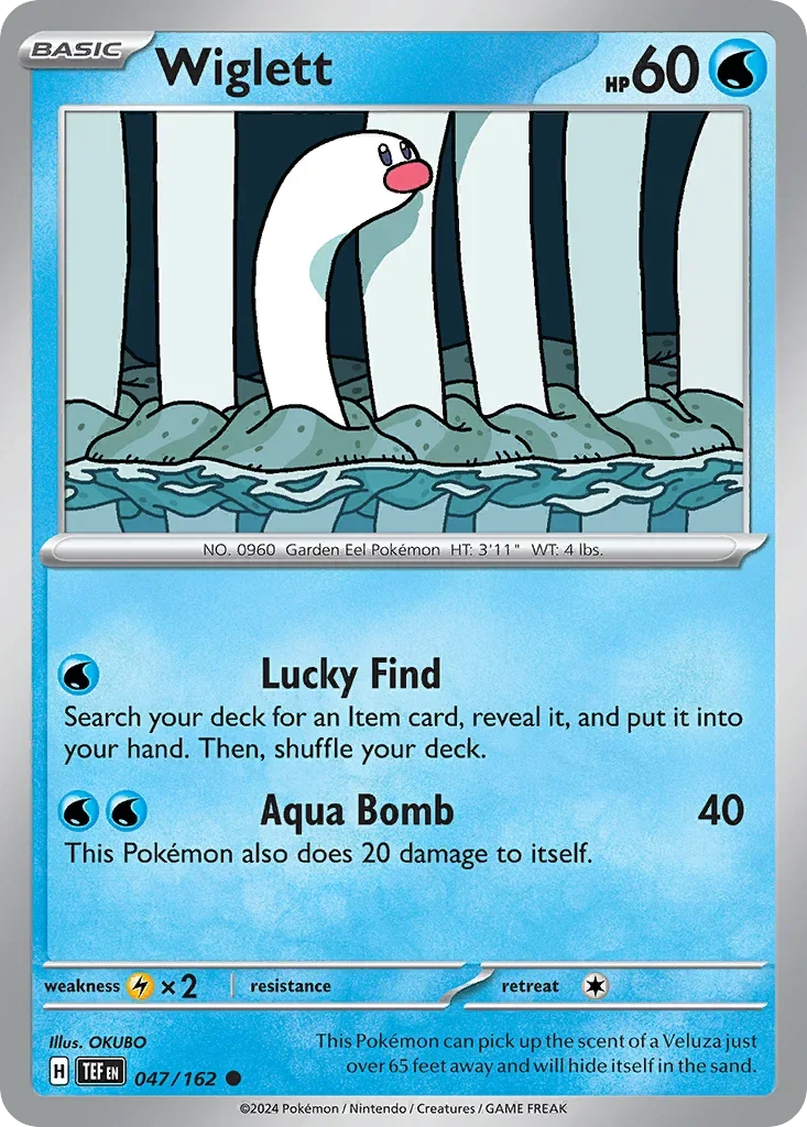 047/162 from Temporal Forces Card List Common Pokemon Card