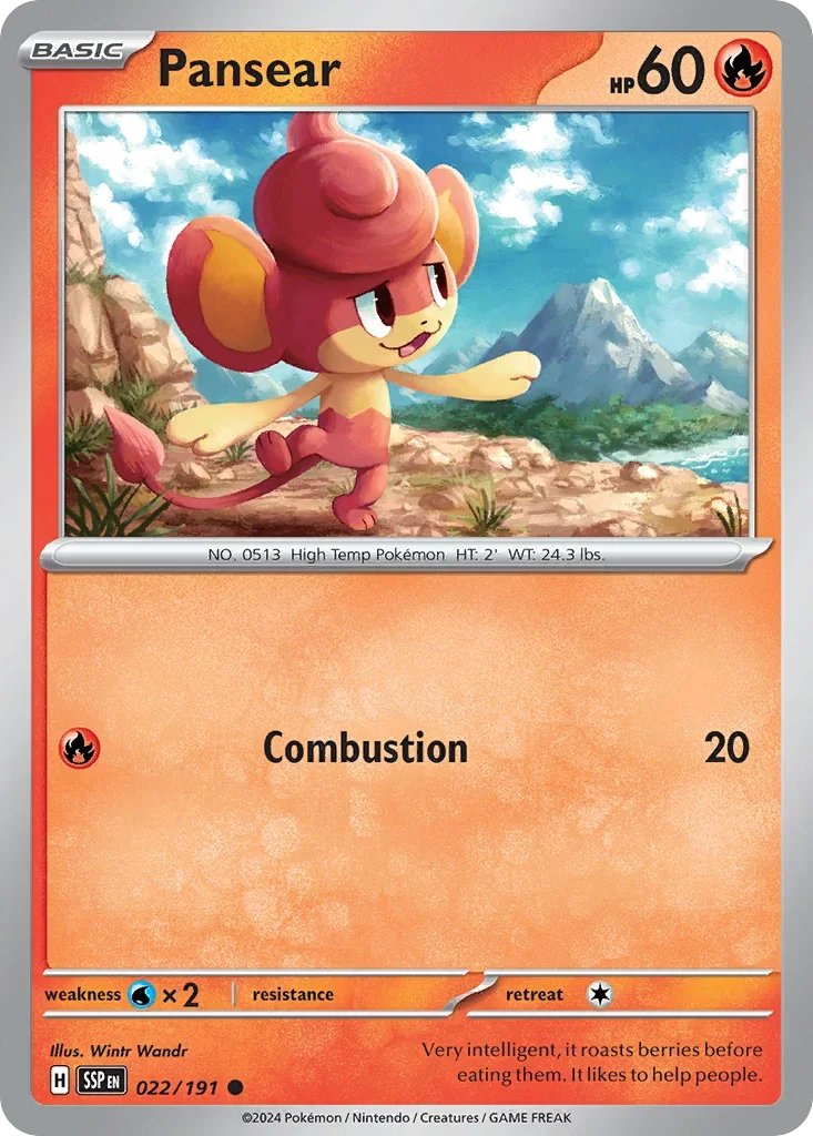 022/191 from Surging Sparks Card List Common Pokemon Card