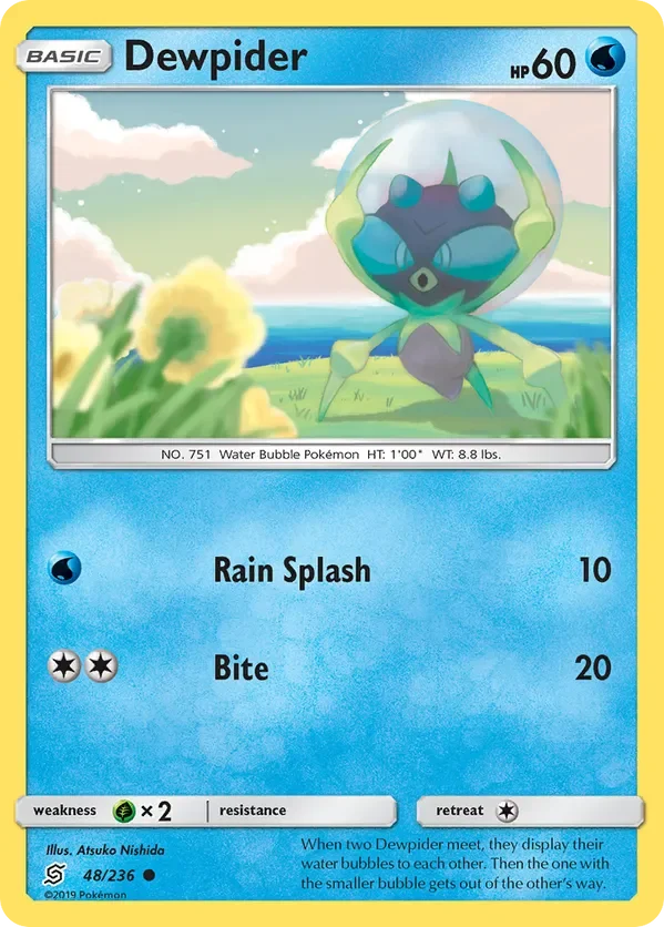 48/236 from Unified Minds Common Pokemon Card