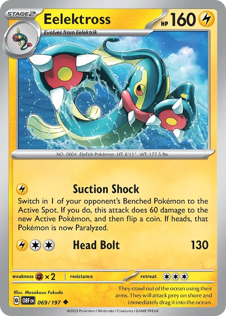 069/197 from Obsidian Flames Uncommon Pokemon Card