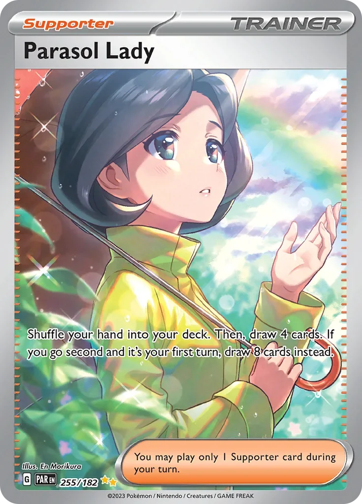 255/182 from Paradox Rift Special Illustration Rare Pokemon Card