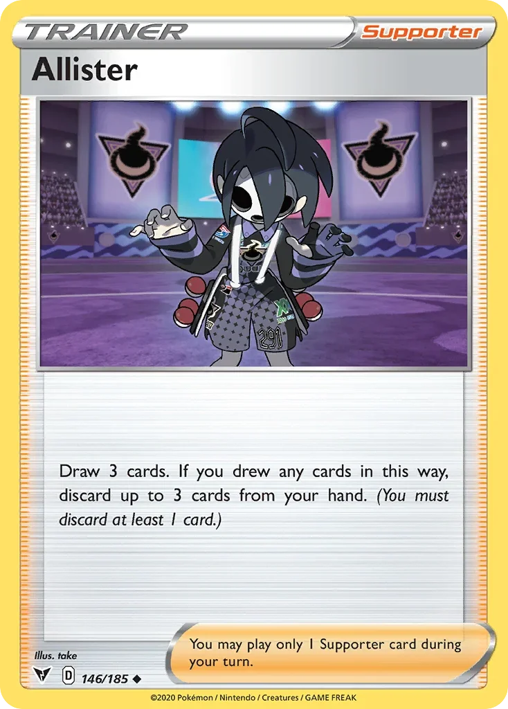 146/185 from Vivid Voltage Uncommon Trainer Card