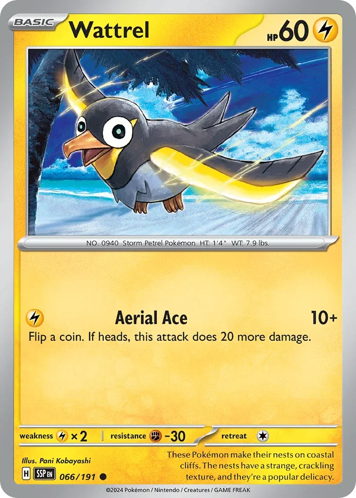 066/191 from Surging Sparks Card List Common Pokemon Card