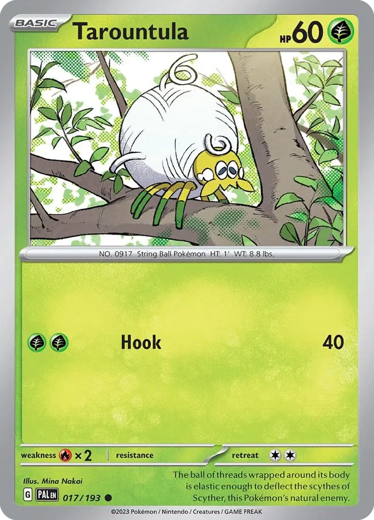 017/193 from Paldea Evolved Common Pokemon Card