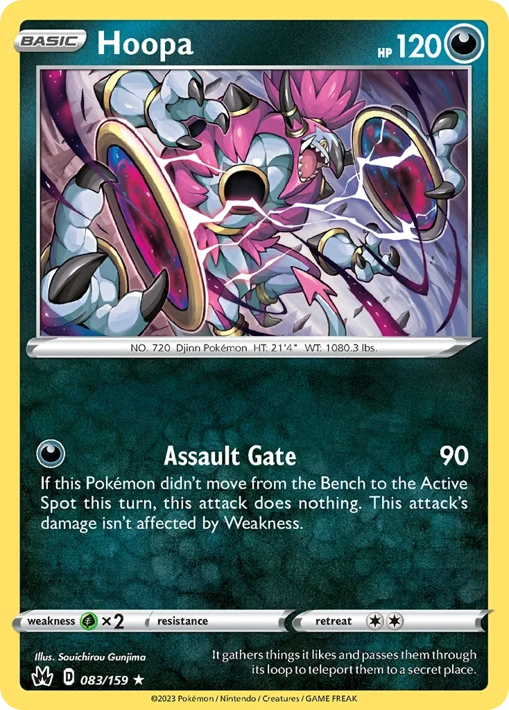 083/159 from Crown Zenith Holo Rare Pokemon Card